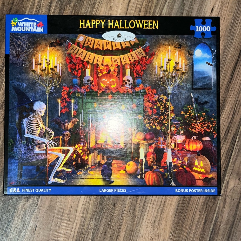 White Mountain Halloween 1000 Puzzle